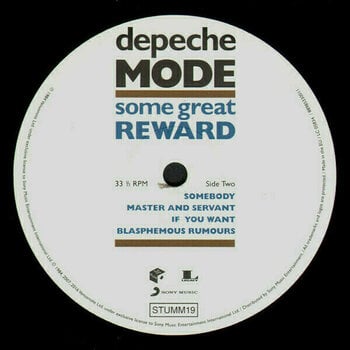 Vinylskiva Depeche Mode - Some Great Reward (LP) - 4