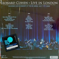 Disc de vinil Leonard Cohen - Live In London (3 LP) - 1