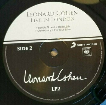 LP Leonard Cohen Live In London (3 LP) - 6