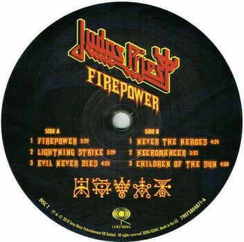 LP Judas Priest Firepower (2 LP) - 5