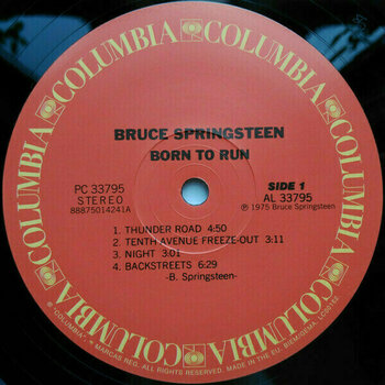 Vinyl Record Bruce Springsteen Born To Run (LP) - 3