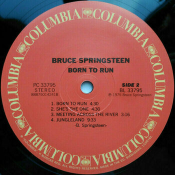 Vinyl Record Bruce Springsteen Born To Run (LP) - 4