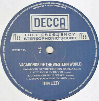 LP Thin Lizzy - Vagabonds Of The Western (LP) - 3