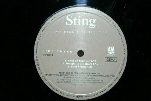 LP Sting - Nothing Like The Sun (2 LP) - 7