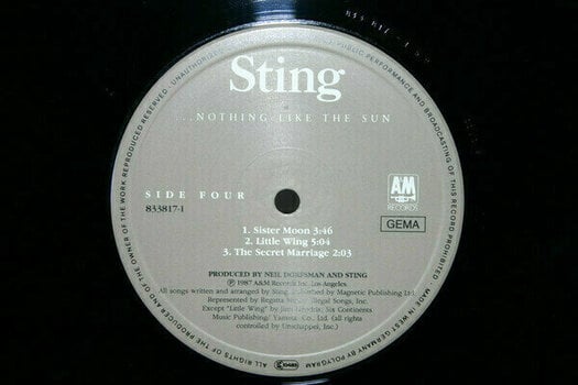 Vinyl Record Sting - Nothing Like The Sun (2 LP) - 8