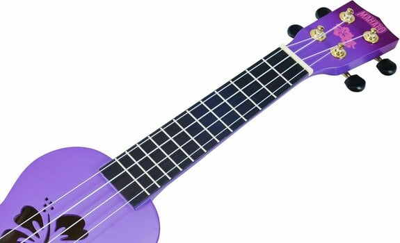 Sopránové ukulele Mahalo Hibiscus Sopránové ukulele Hibiscus Purple Burst - 5