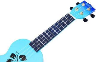 Ukulele soprano Mahalo Hibiscus Hibiscus Blue Burst Ukulele soprano - 7