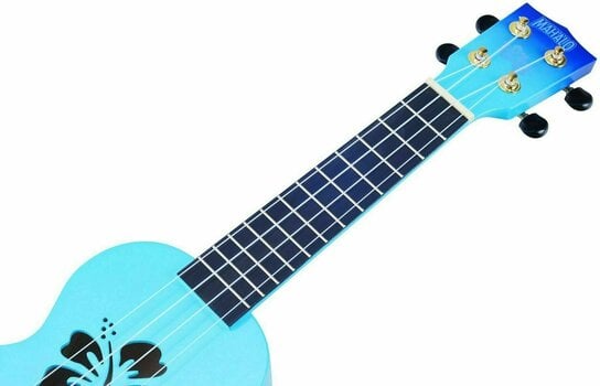 Sopránové ukulele Mahalo Hibiscus Sopránové ukulele Hibiscus Blue Burst - 8