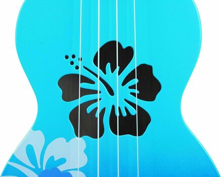 Sopránové ukulele Mahalo Hibiscus Sopránové ukulele Hibiscus Blue Burst - 9
