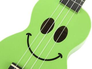 Sopran ukulele Mahalo U-SMILE Green Sopran ukulele - 4
