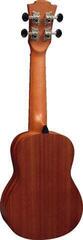 Soprano Ukulele LAG TKU-8S Tiki Natural Satin Soprano Ukulele - 1