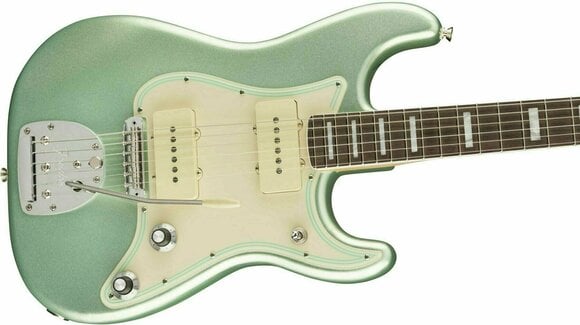 Guitare électrique Fender Parallel Universe II Jazz Stratocaster RW Mystic Surf Green - 4