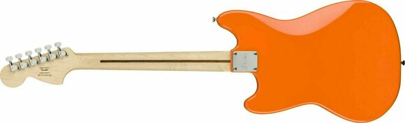 Elektromos gitár Fender Squier FSR Bullet Competition Mustang HH IL Competition Orange with Fiesta Red Stripes - 2