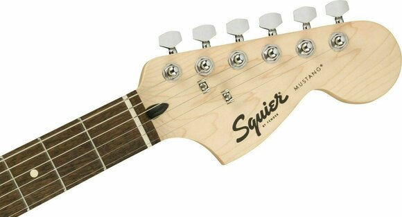 Električna gitara Fender Squier FSR Bullet Competition Mustang HH IL Competition Orange with Fiesta Red Stripes - 5