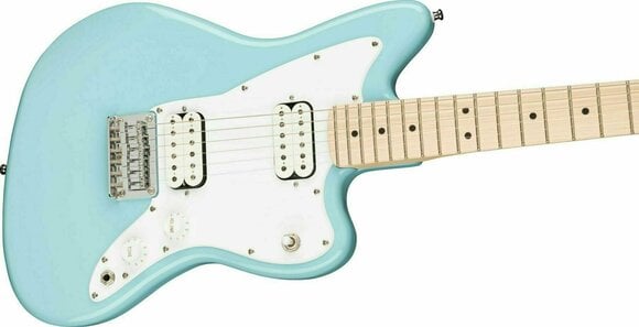 Guitarra elétrica Fender Squier Mini Jazzmaster HH MN Daphne Blue - 4