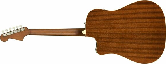 Guitare Dreadnought acoustique-électrique Fender Redondo Player Natural Walnut - 2