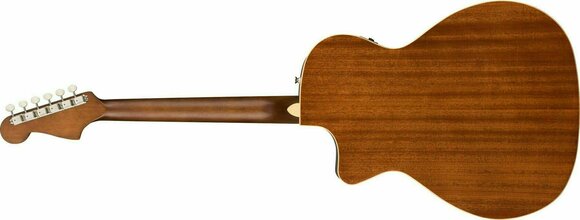 Guitare Jumbo acoustique-électrique Fender Newporter Player WN Walnut Sunburst - 2