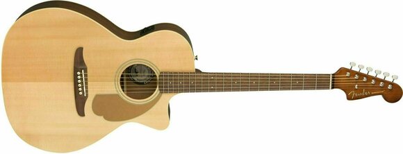 electro-acoustic guitar Fender Newporter Player WN Natural - 3