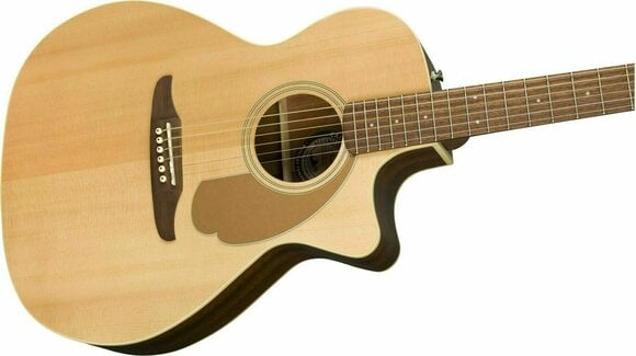 electro-acoustic guitar Fender Newporter Player WN Natural - 4