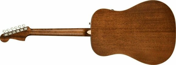 Dreadnought elektro-akoestische gitaar Fender Redondo Special All Mahogany PF Satin Natural - 2