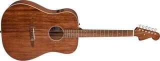 Elektroakustická kytara Dreadnought Fender Redondo Special All Mahogany PF Satin Natural Elektroakustická kytara Dreadnought - 2