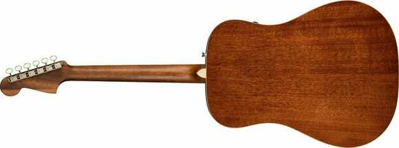 Guitare Dreadnought acoustique-électrique Fender Redondo Classic Aged Cognac Burst - 2