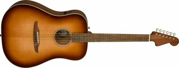 Elektroakustická gitara Dreadnought Fender Redondo Classic Aged Cognac Burst - 3