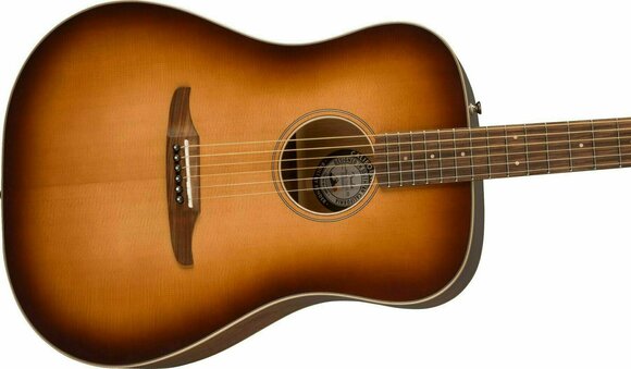 electro-acoustic guitar Fender Redondo Classic Aged Cognac Burst - 4