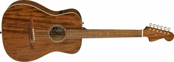 Electro-acoustic guitar Fender Malibu Special PF MAH Natural Satin - 3