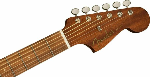 Electro-acoustic guitar Fender Malibu Special PF MAH Natural Satin - 5