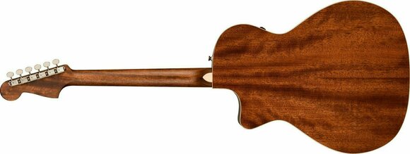 Jumbo elektro-akoestische gitaar Fender Newporter Classic Aged Cognac Burst - 2