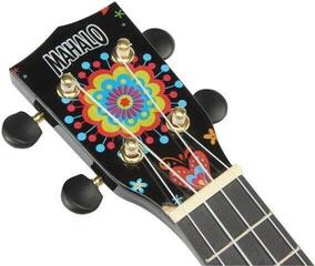 Soprano Ukulele Mahalo MA1SK BK Skull Black Soprano Ukulele - 4