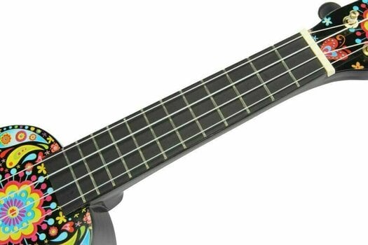 Sopran ukulele Mahalo MA1SK BK Sopran ukulele Skull Black - 7