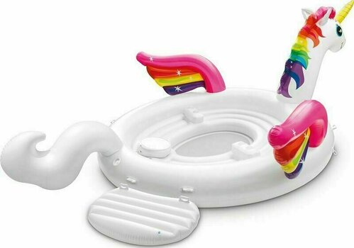Opblaasbaar speelgoed voor in het water Intex Unicorn Party Island Opblaasbaar speelgoed voor in het water - 2