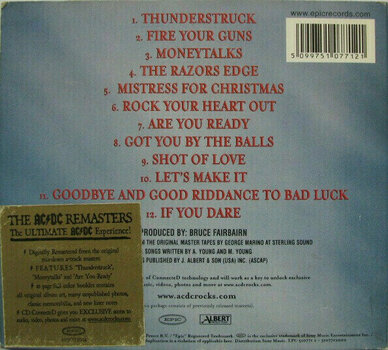 CD musicali AC/DC - Razor's Edge (Remastered) (Digipak CD) - 2