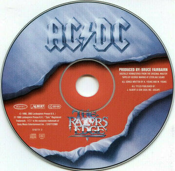 Music CD AC/DC - Razor's Edge (Remastered) (Digipak CD) - 3