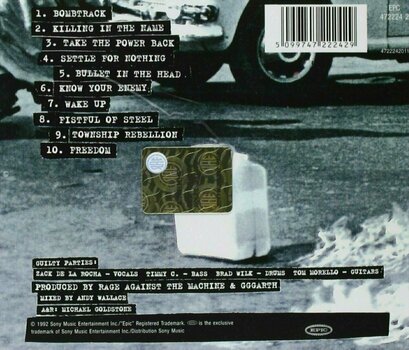 Hudobné CD Rage Against The Machine - Rage Against The Machine (CD) - 2