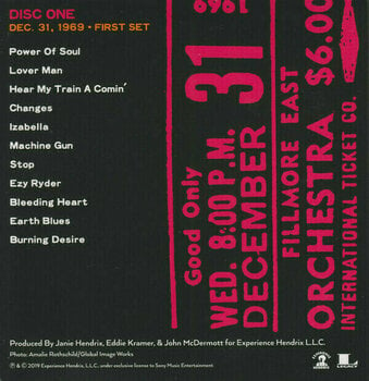 Muziek CD Jimi Hendrix - Songs For Groovy Children: The Fillmore East Concerts (5 CD) - 3