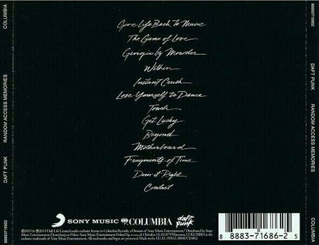 CD диск Daft Punk - Random Access Memories (CD) - 3