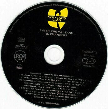 Music CD Wu-Tang Clan - Enter The Wu-Tang (CD) - 2