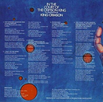 Muzyczne CD King Crimson - In the Court of the Crimson King (CD) - 8