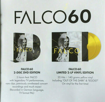 CD musicali Falco - Falco 60 (2 CD) - 13
