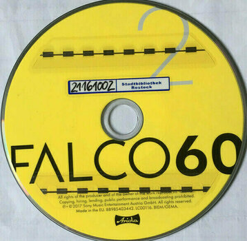 Hudobné CD Falco - Falco 60 (2 CD) - 3