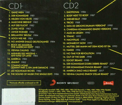 Glazbene CD Falco - Falco 60 (2 CD) - 16