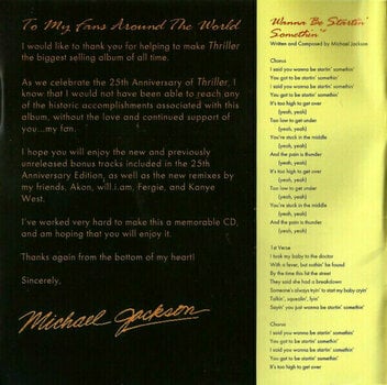 Glazbene CD Michael Jackson - Thriller (25th Anniversary Edition) (CD) - 3