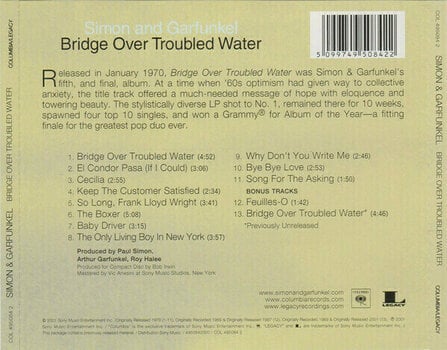 Muziek CD Simon & Garfunkel - Bridge Over Troubled Water (Remastered) (CD) - 2