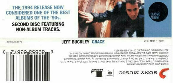 Glazbene CD Jeff Buckley - Grace (2 CD) - 3