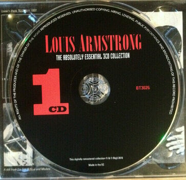 CD диск Louis Armstrong - The Absolutely Essential 3 CD Collection (3 CD) - 2