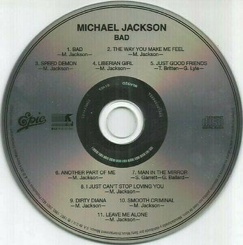 Musik-CD Michael Jackson - Bad (CD) - 2