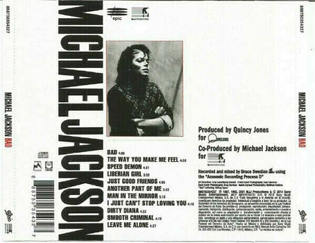 CD de música Michael Jackson - Bad (CD) - 3